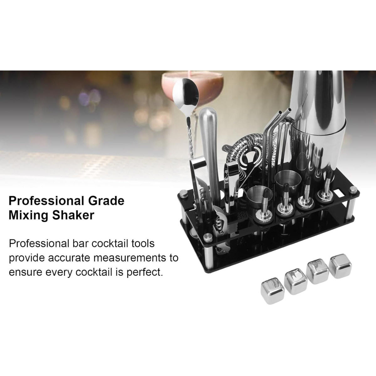 Miniatura 4 de Coctelera set para bebidas pd-88